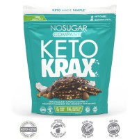 Keto Krax Collation au cacao noir avec amandes et noix de coco